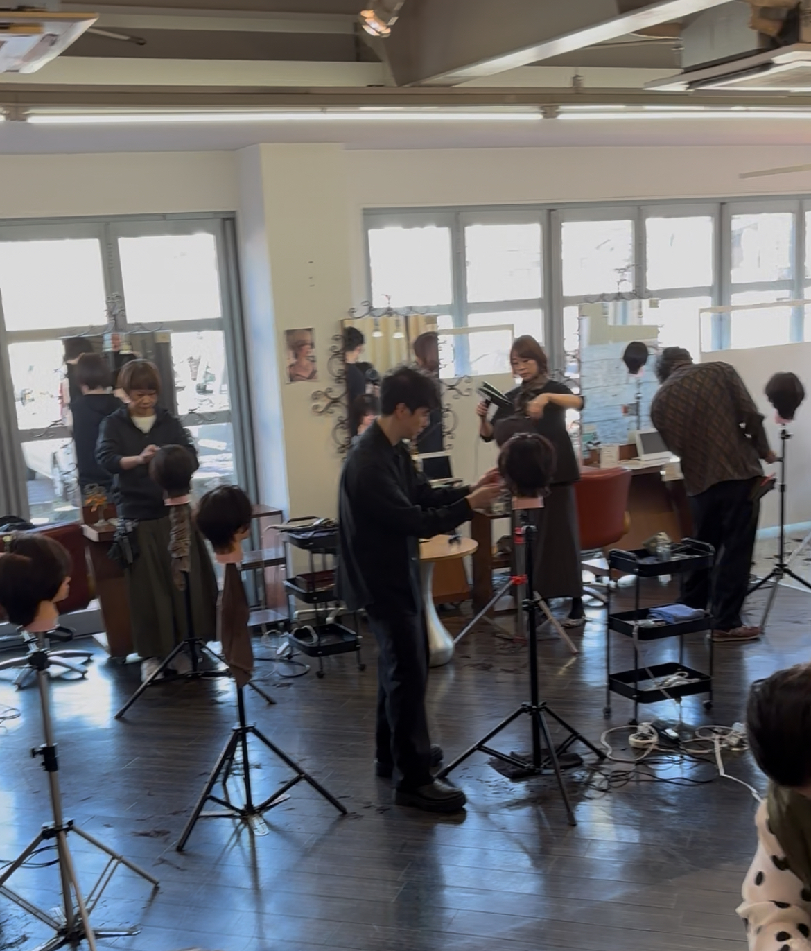 ✂︎今日はカット講習✂︎ 2025/11/4